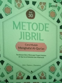 Image of Juz 30 Metode Jibril Cara Mudah menghafal Al-Quran