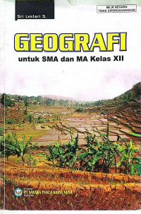 Image of GEOGRAFI Untuk SMA dan MA Kelas XII