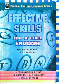 Image of Effective Skills For '0' Level English