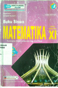 Image of Buku Siswa MATEMATIKA Untuk SMA/MA XI Kurikulum 2013 Edisi Reviisi